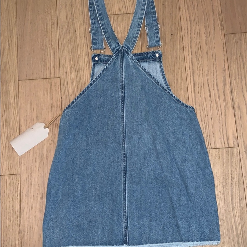 NWT Denim Overall Skirt Size 3 - Picture 5 of 7
